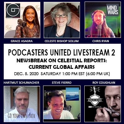 Attend Podcasters United Discussing Current Events