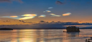 'Once in a Lifetime' Iridescent Stratospheric Clouds